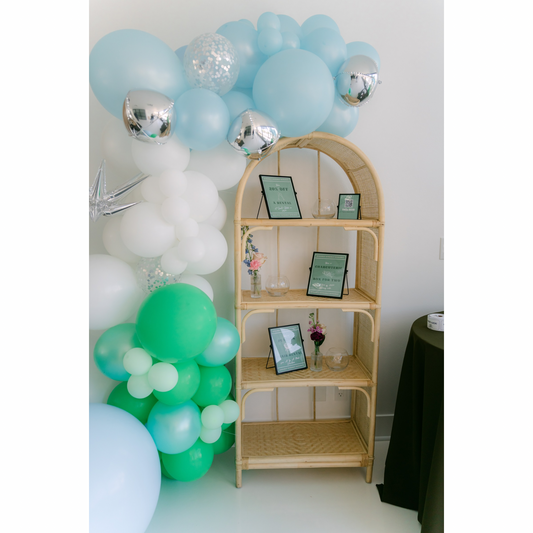 Bamboo & Cane Etagere