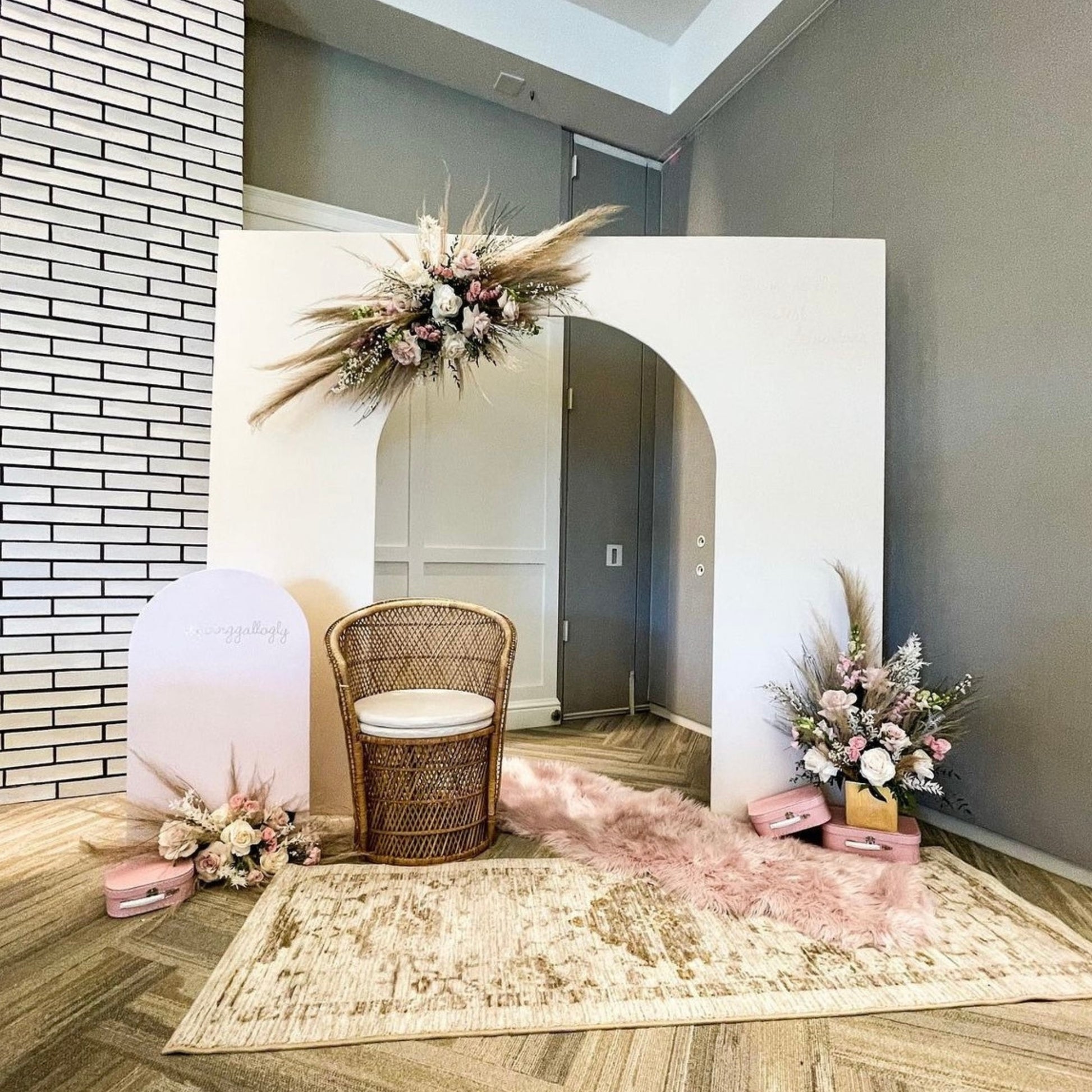 Vintage Rattan Bucket Chair