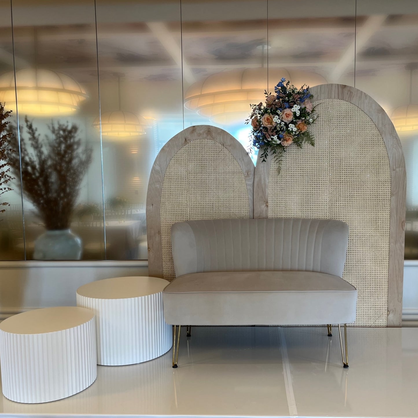 White Ripple Coffee Tables