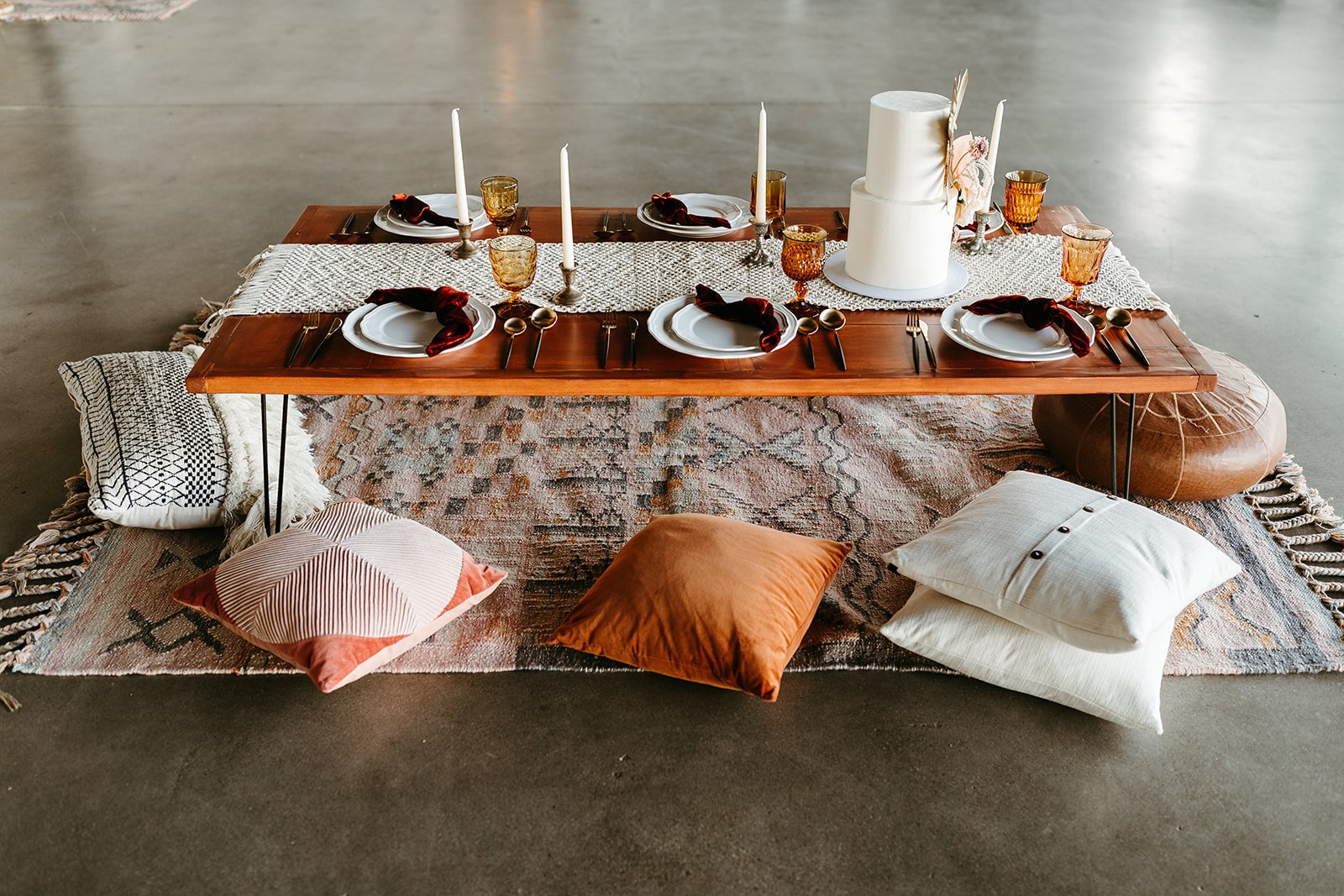 Low Boho Table