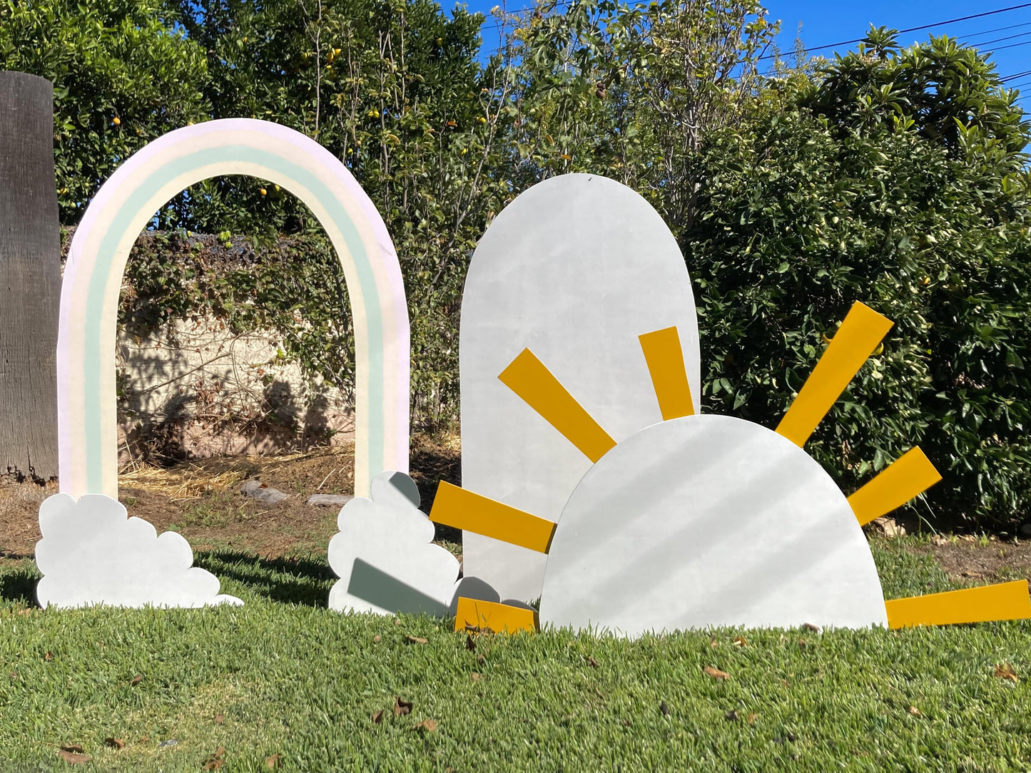 Rainbow Arch Backdrop