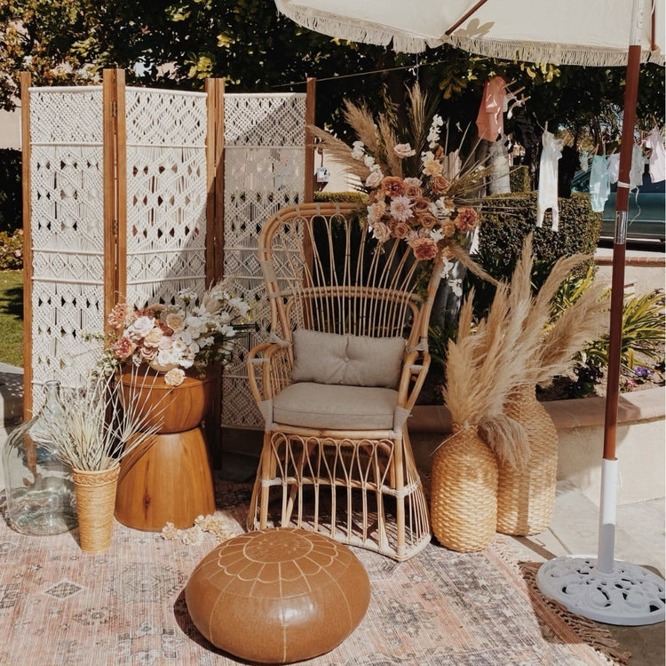 Boho Party Rentals in Orange County | A La Mode Collections