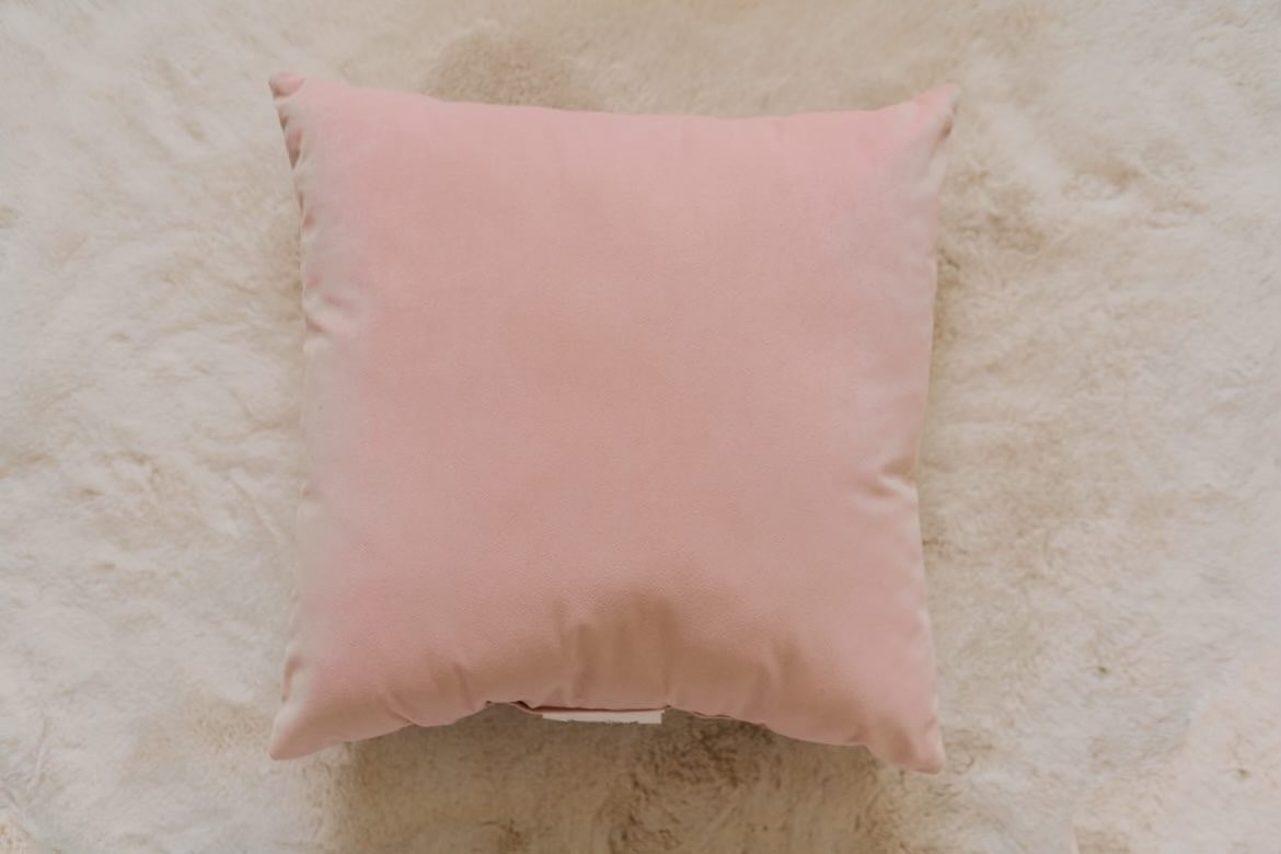 Light Pink Decor Pillow