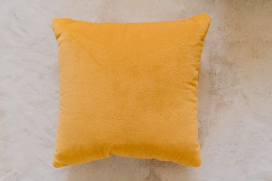 Mustard Yellow Decor Pillow