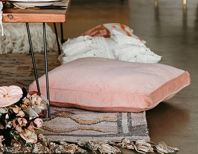 Pink Floor Pillow